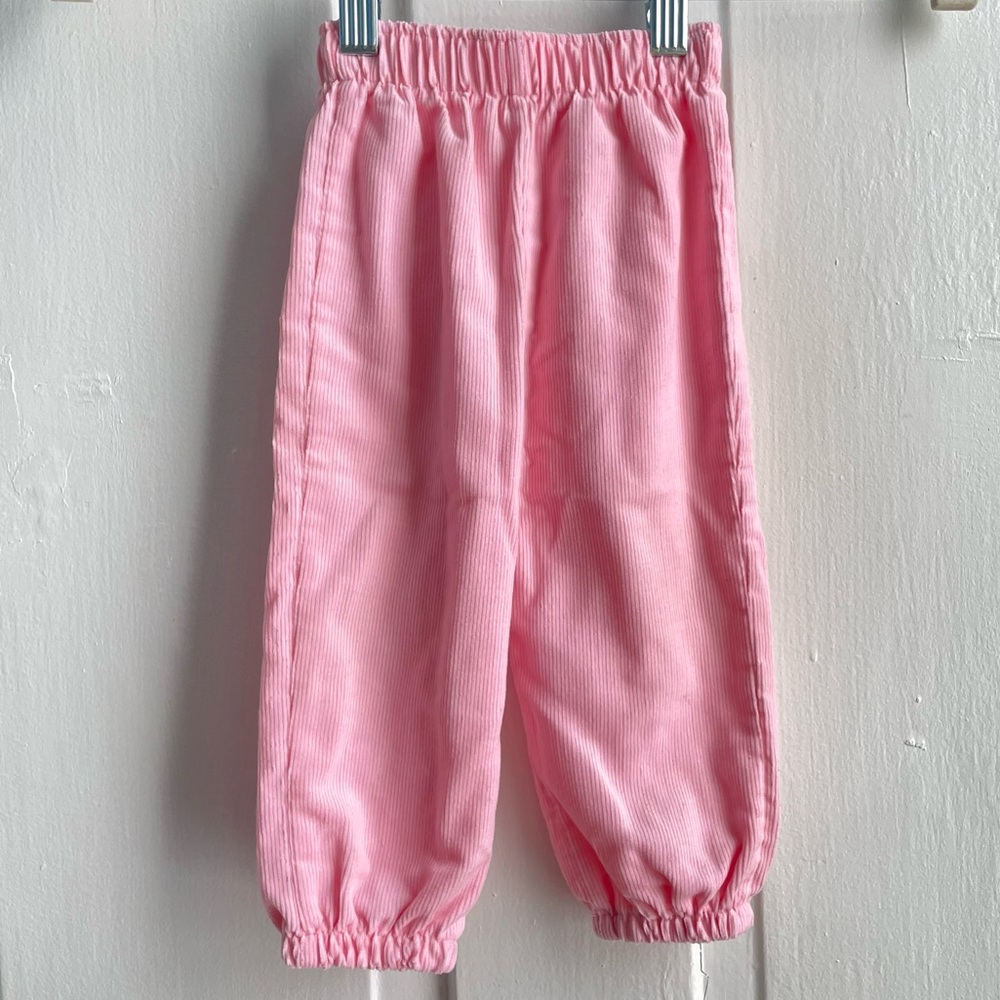 Vintage Healthtex Pink Corduroy Baby Pants 12 Month